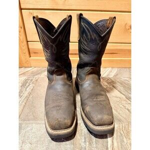 Thorogood Men's 11" Steel Toe WP Western Wellington Work Boot USA 804-4330 11D